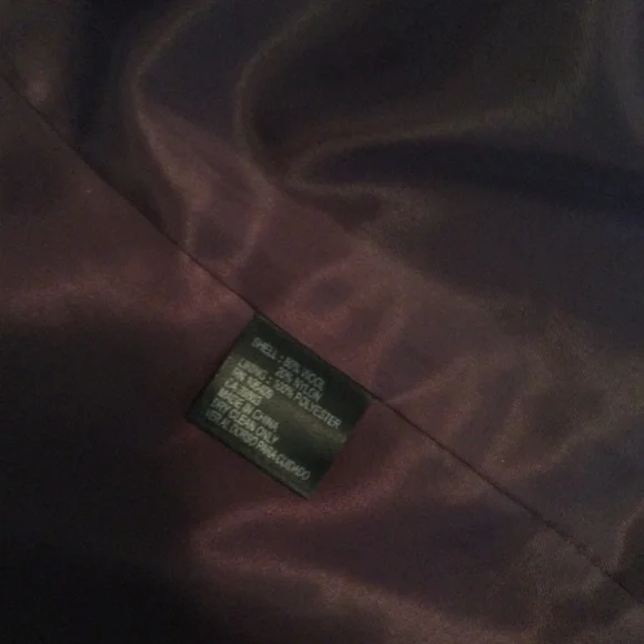 Antonio melani purple pea coat size 8 - Picture 3 of 4